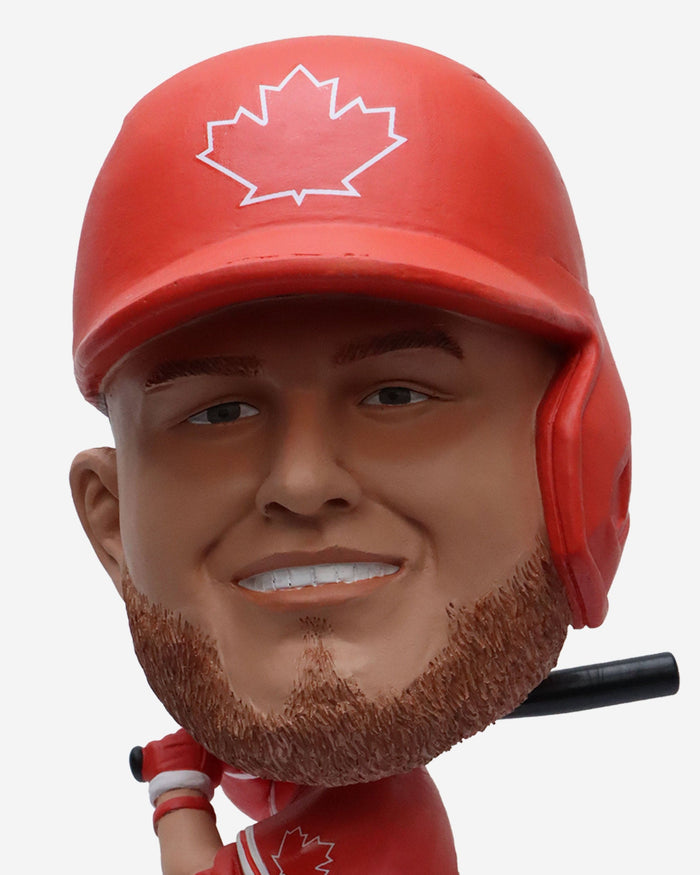 Alejandro Kirk Toronto Blue Jays Canada Day Uniform Bighead Bobblehead FOCO - FOCO.com