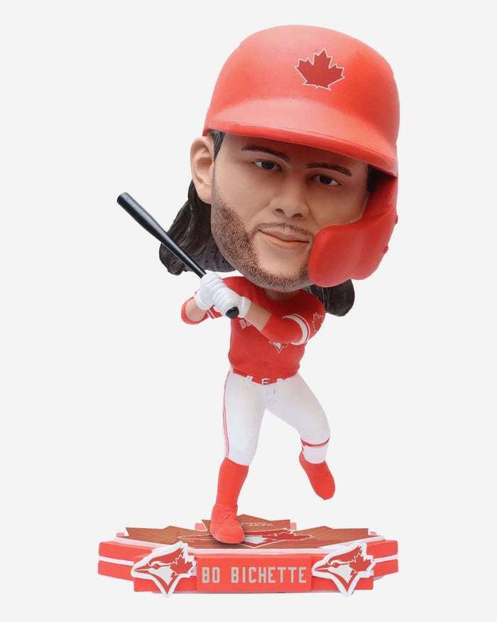 Bo Bichette Toronto Blue Jays Canada Day Uniform Bighead Bobblehead FOCO - FOCO.com