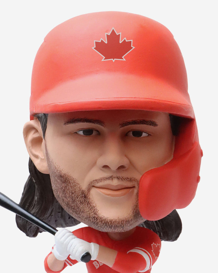 Bo Bichette Toronto Blue Jays Canada Day Uniform Bighead Bobblehead FOCO - FOCO.com