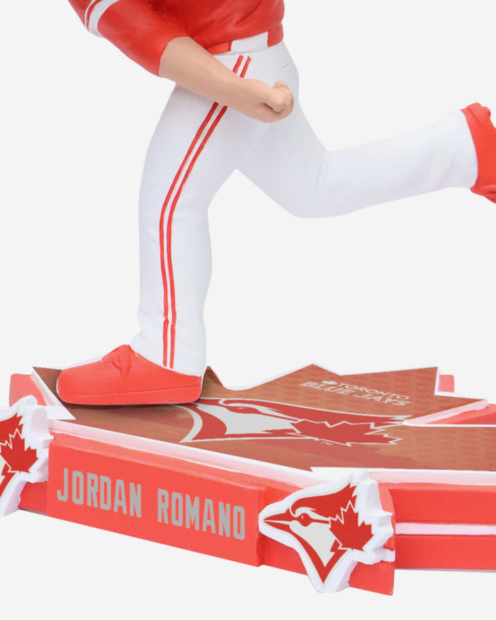 Jordan Romano Toronto Blue Jays Canada Day Uniform Bighead Bobblehead FOCO - FOCO.com