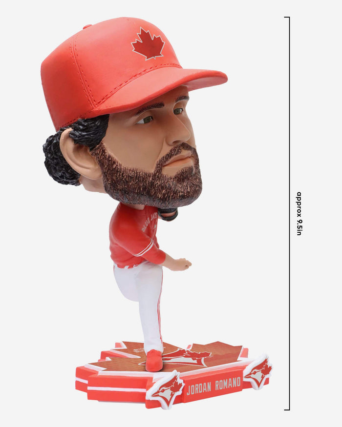 Jordan Romano Toronto Blue Jays Canada Day Uniform Bighead Bobblehead FOCO - FOCO.com