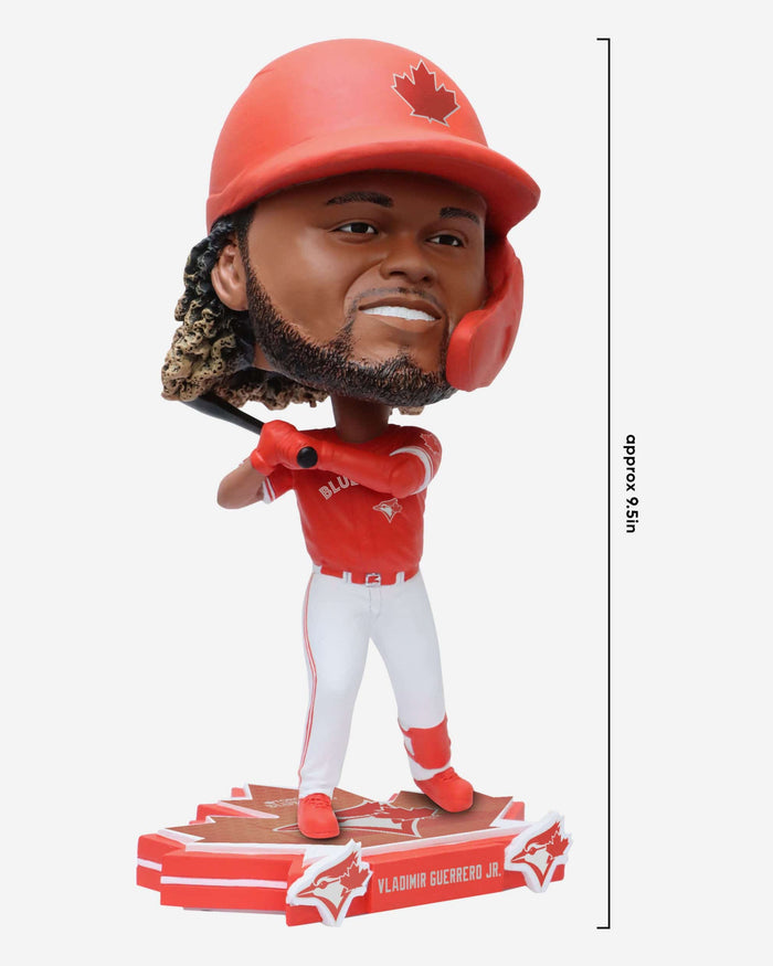 Vladimir Guerrero Jr Toronto Blue Jays Canada Day Uniform Bighead Bobblehead FOCO - FOCO.com