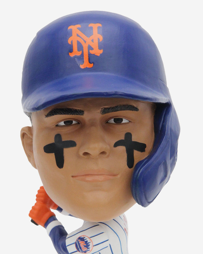 Francisco Alvarez New York Mets Field Stripe Bighead Bobblehead FOCO - FOCO.com