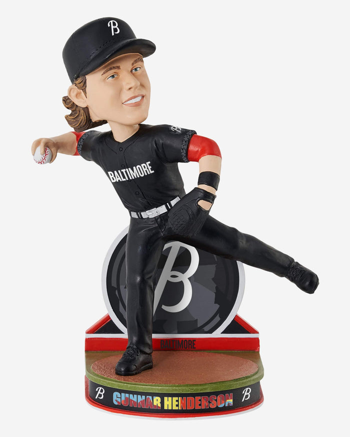 Gunnar Henderson Baltimore Orioles 2023 City Connect Bobblehead FOCO - FOCO.com