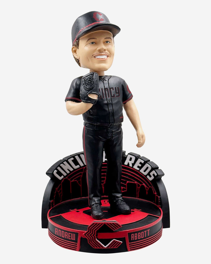 Andrew Abbott Cincinnati Reds 2023 City Connect Bobblehead FOCO - FOCO.com