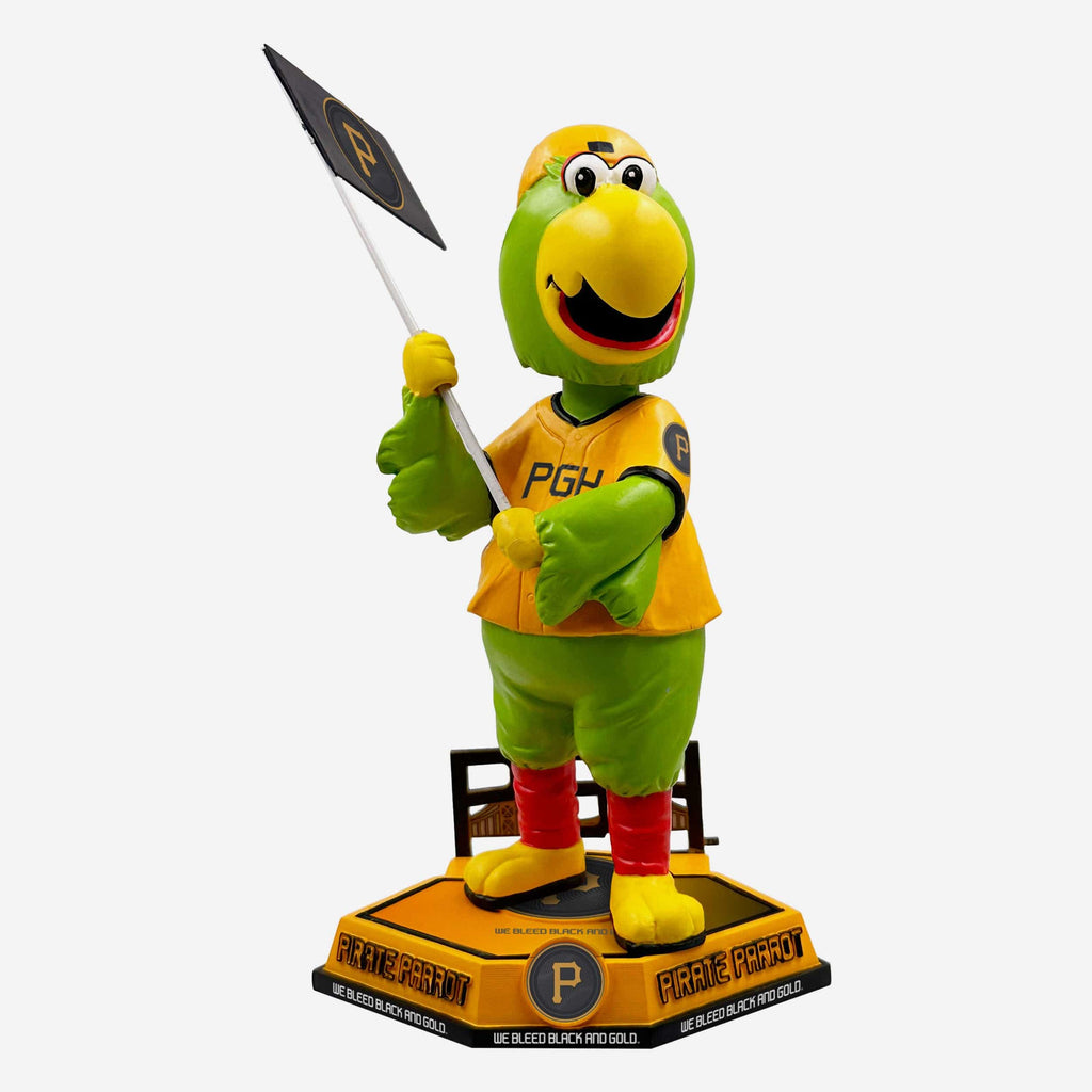 Pirate Parrot Pittsburgh Pirates 2023 City Connect Mascot Bobblehead FOCO - FOCO.com