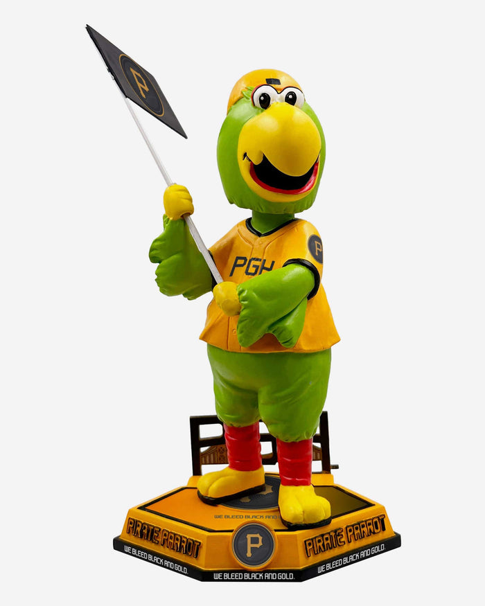 Pirate Parrot Pittsburgh Pirates 2023 City Connect Mascot Bobblehead FOCO - FOCO.com