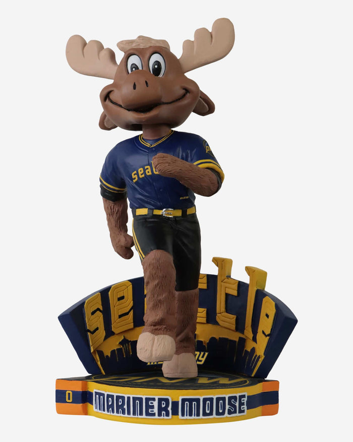 Mariner Moose Seattle Mariners 2023 City Connect Mascot Bobblehead FOCO - FOCO.com