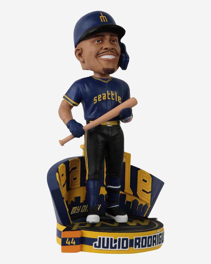 Julio Rodriguez Seattle Mariners 2023 City Connect Bobblehead FOCO - FOCO.com