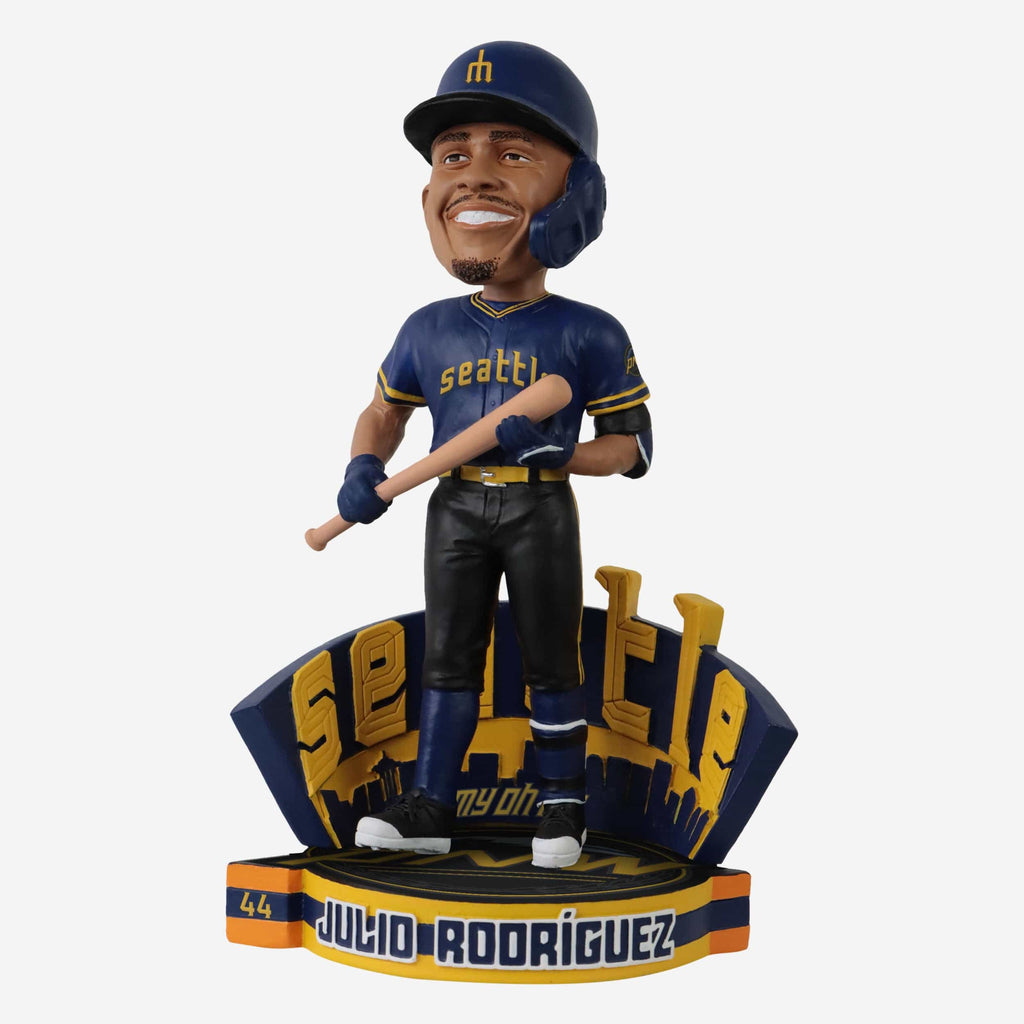 Julio Rodriguez Seattle Mariners 2023 City Connect Bobblehead FOCO - FOCO.com