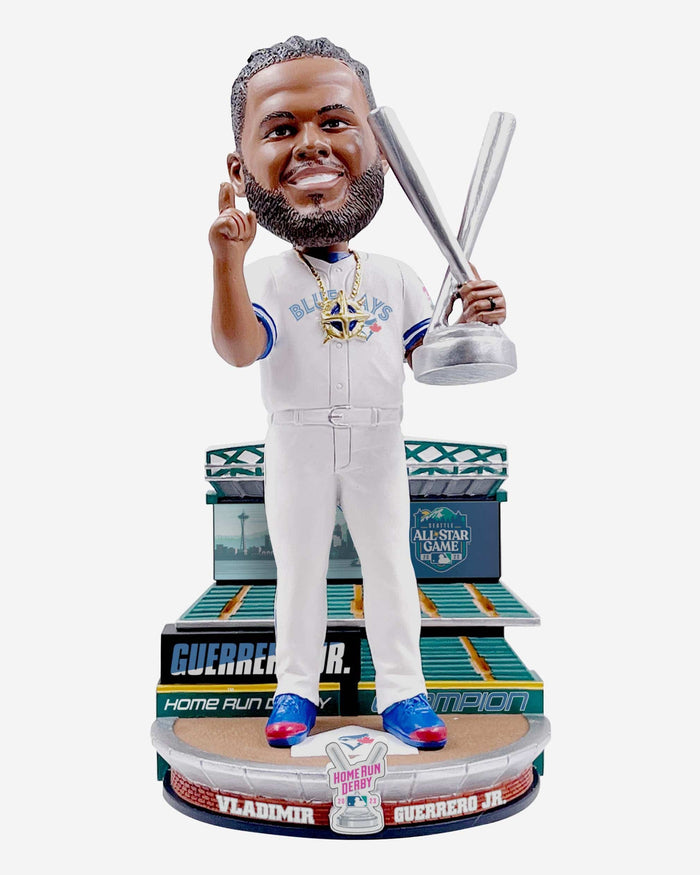 Vladimir Guerrero Jr Toronto Blue Jays 2023 Home Run Derby Champion Bobblehead FOCO - FOCO.com