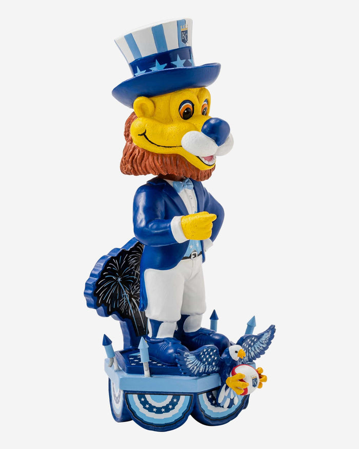Sluggerrr Kansas City Royals Americana Mascot Bobblehead FOCO - FOCO.com