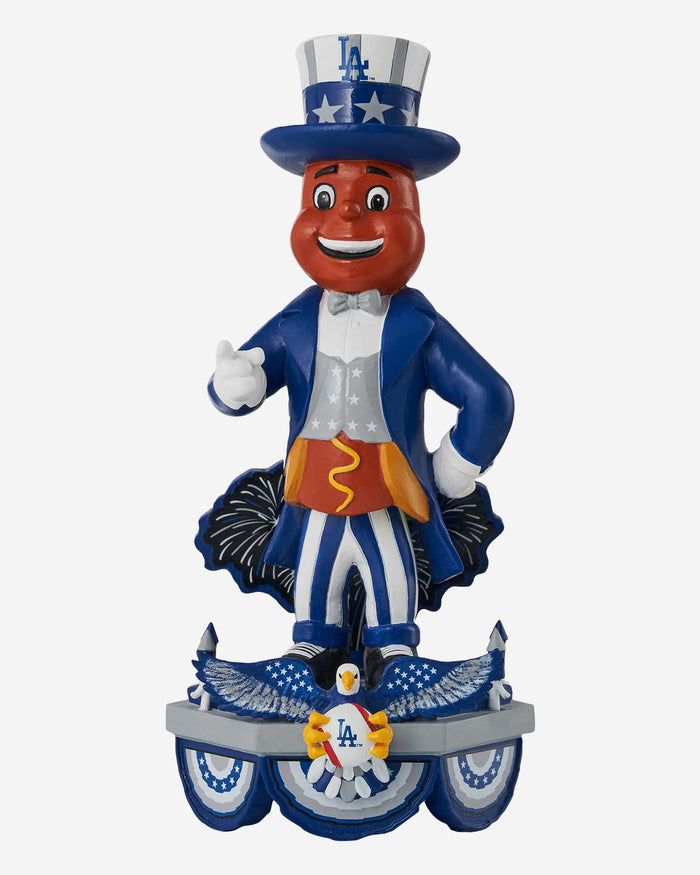 Dodger Dog Los Angeles Dodgers Americana Mascot Bobblehead FOCO - FOCO.com