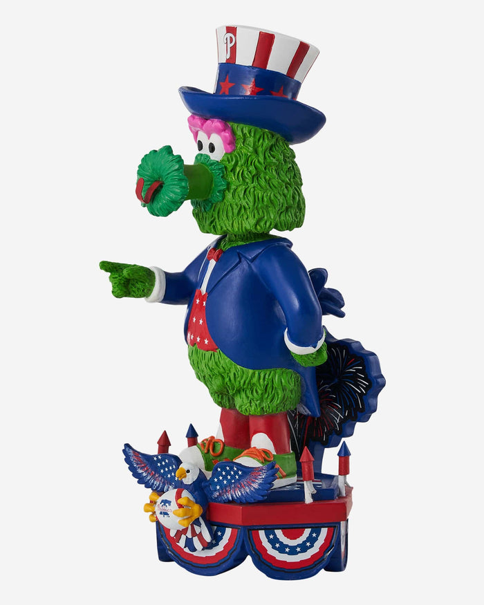 Phillie Phanatic Philadelphia Phillies Americana Mascot Bobblehead FOCO - FOCO.com