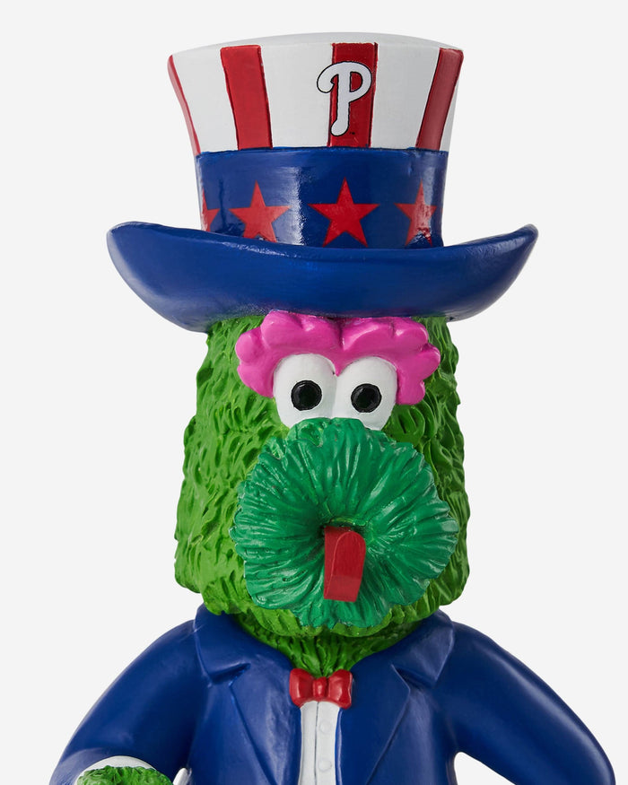 Phillie Phanatic Philadelphia Phillies Americana Mascot Bobblehead FOCO - FOCO.com