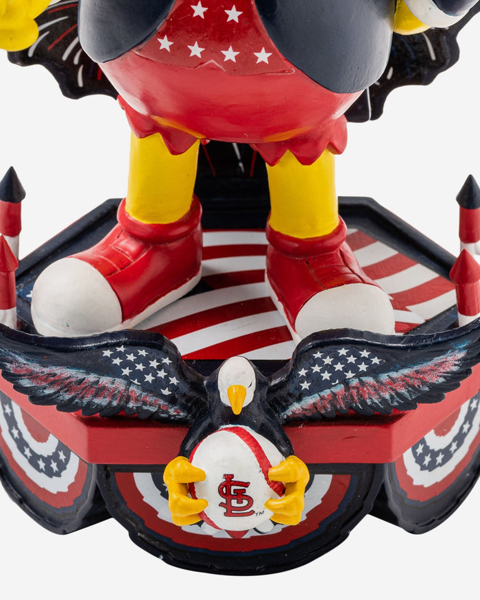 Fredbird St Louis Cardinals Americana Mascot Bobblehead FOCO - FOCO.com