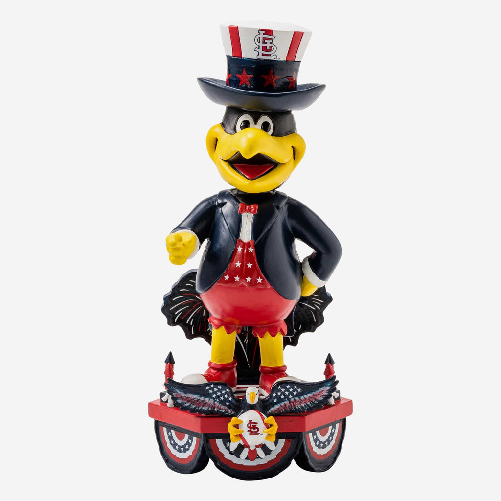 Fredbird St Louis Cardinals Americana Mascot Bobblehead FOCO - FOCO.com