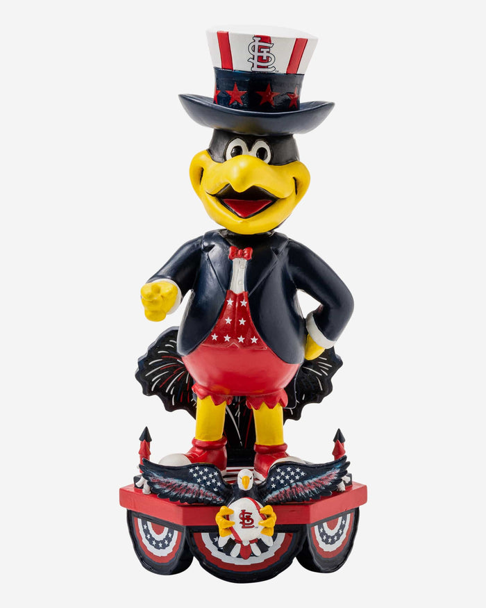 Fredbird St Louis Cardinals Americana Mascot Bobblehead FOCO - FOCO.com