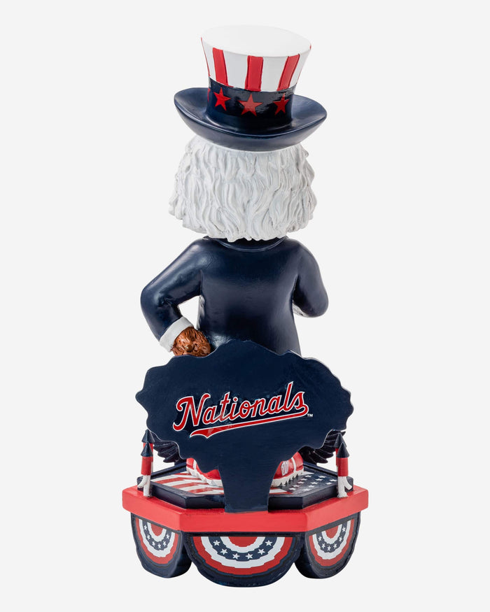 Screech Washington Nationals Americana Mascot Bobblehead FOCO - FOCO.com