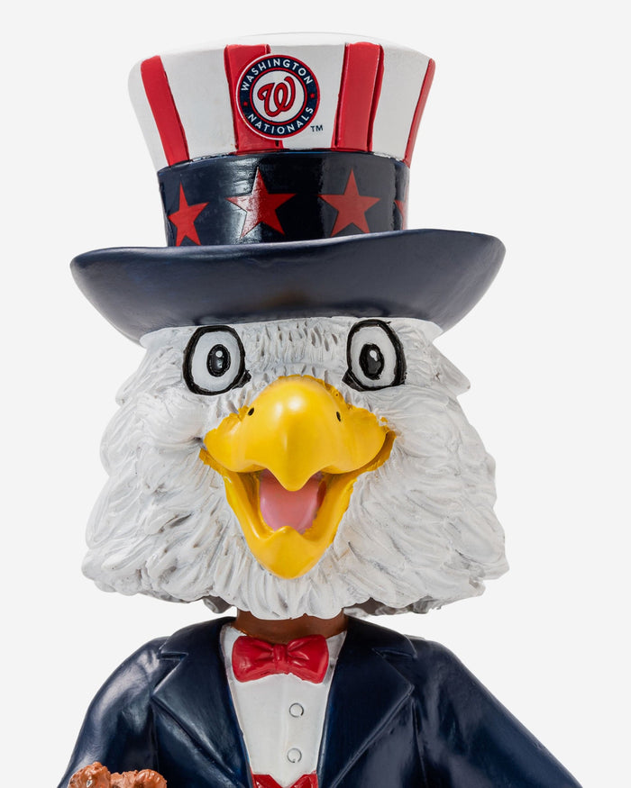 Screech Washington Nationals Americana Mascot Bobblehead FOCO - FOCO.com