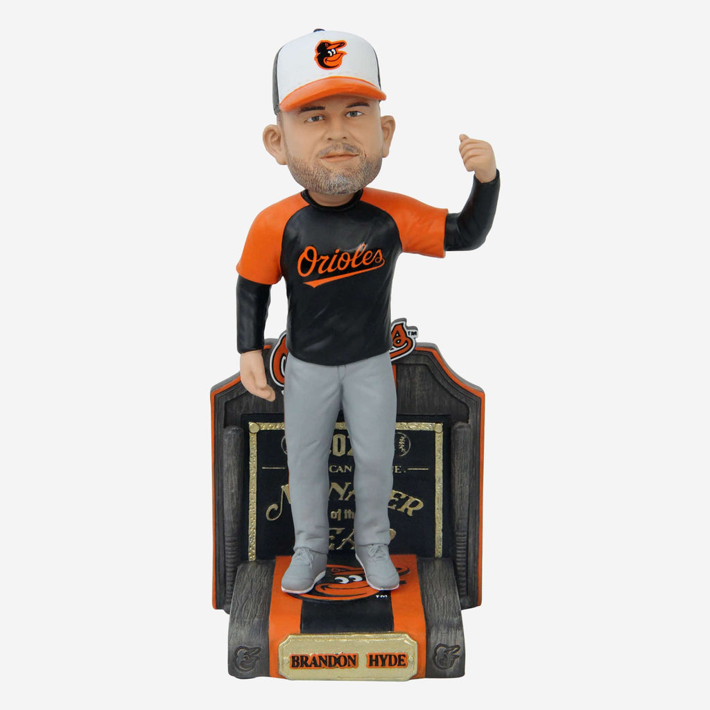 Brandon Hyde Baltimore Orioles 2023 AL Manager of the Year Bobblehead FOCO - FOCO.com