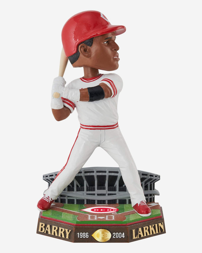 Barry Larkin Cincinnati Reds Retired Pro Gate Series Bobblehead FOCO - FOCO.com