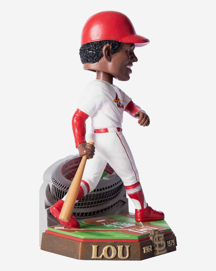 Lou Brock St Louis Cardinals Retired Pro Gate Series Bobblehead FOCO - FOCO.com