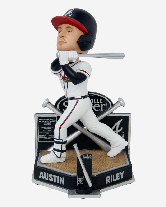 Austin Riley Atlanta Braves 2023 Silver Slugger Bobblehead FOCO - FOCO.com