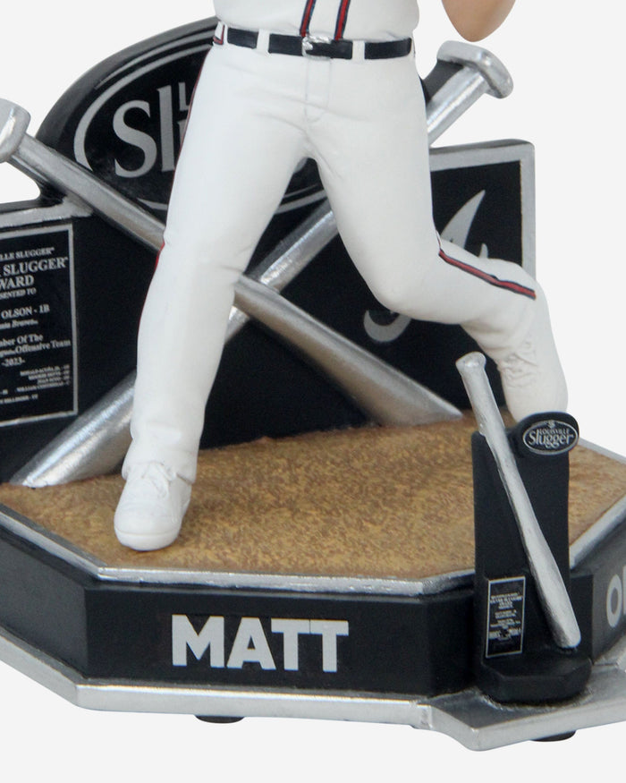 Matt Olson Atlanta Braves 2023 Silver Slugger Bobblehead FOCO - FOCO.com