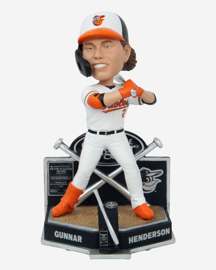 Gunnar Henderson Baltimore Orioles 2023 Silver Slugger Bobblehead FOCO - FOCO.com