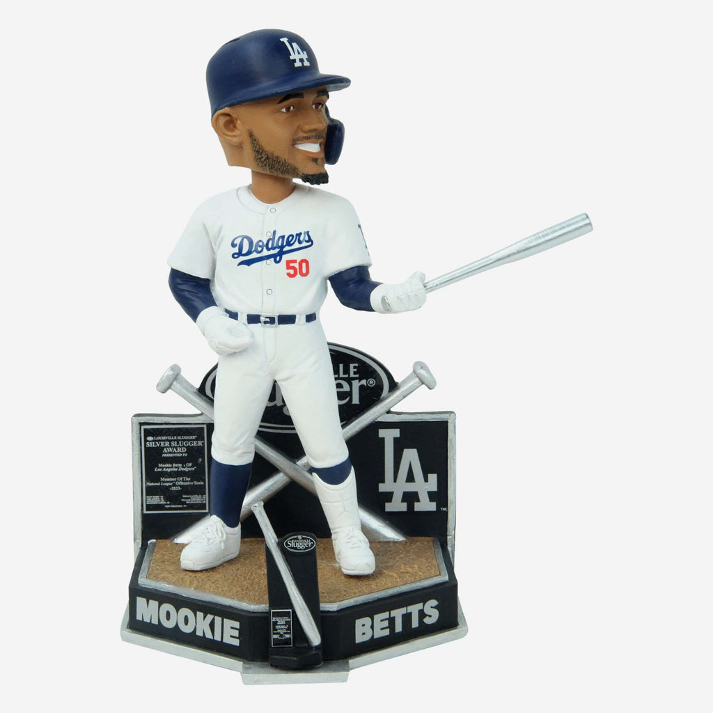 Mookie Betts Los Angeles Dodgers 2023 Silver Slugger Bobblehead FOCO - FOCO.com