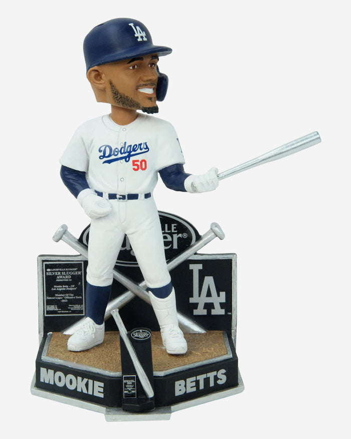 Mookie Betts Los Angeles Dodgers 2023 Silver Slugger Bobblehead FOCO - FOCO.com