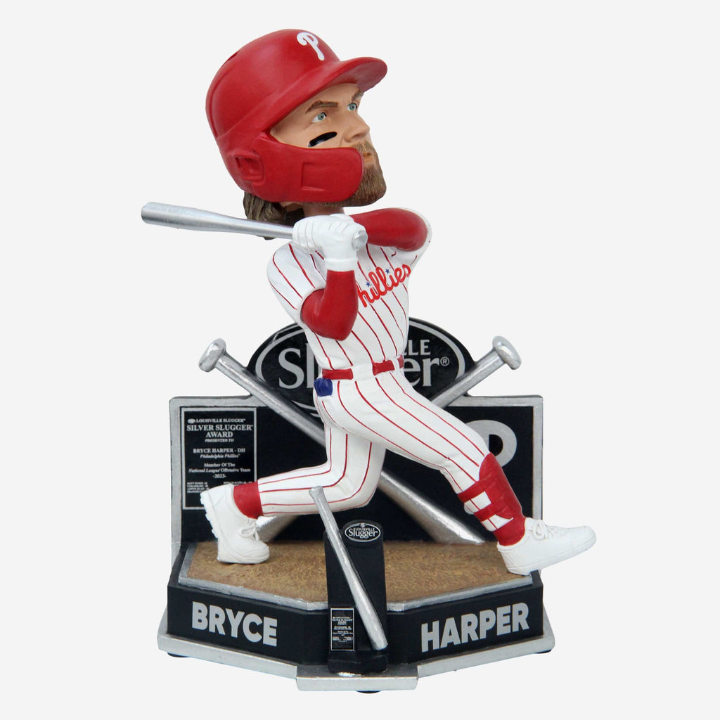 Bryce Harper Philadelphia Phillies 2023 Silver Slugger Bobblehead FOCO - FOCO.com