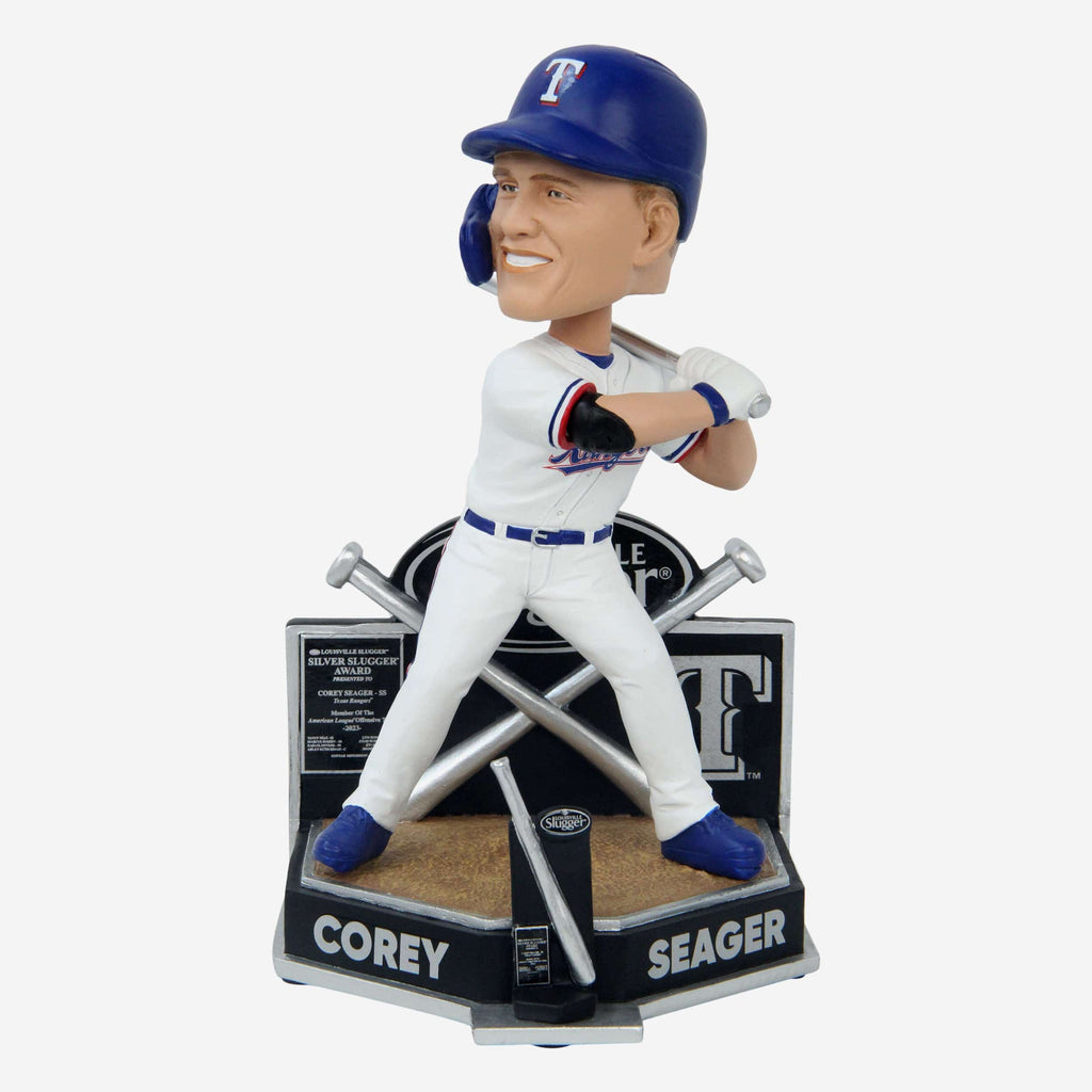 Corey Seager Texas Rangers 2023 Silver Slugger Bobblehead FOCO - FOCO.com