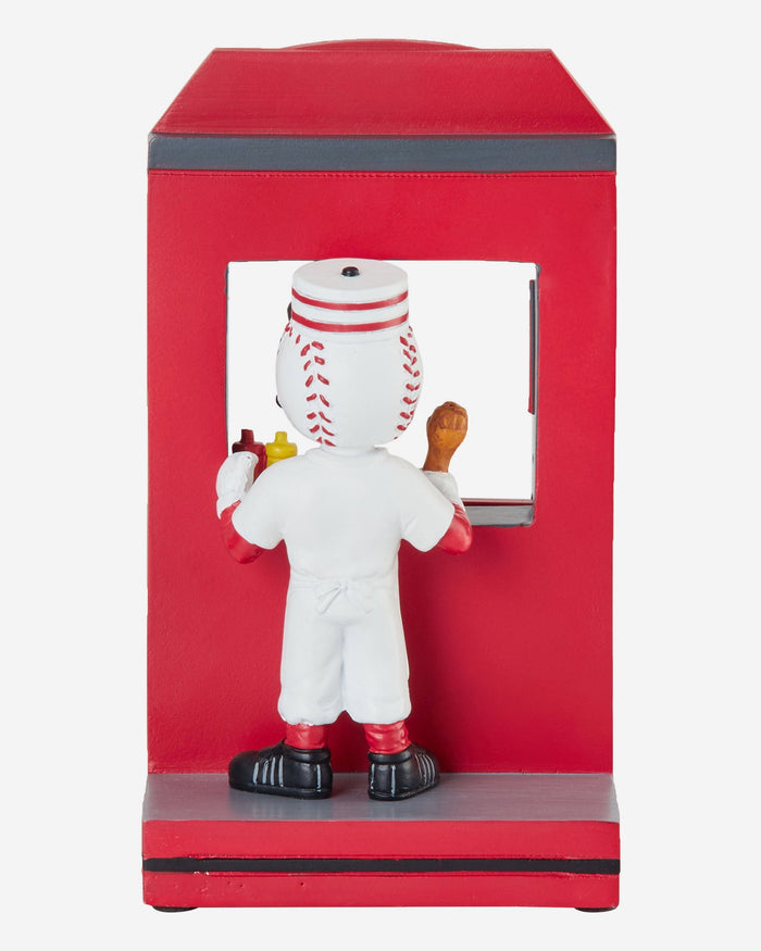 Mr Redlegs Cincinnati Reds 2024 Opening Day Mascot Bobblehead FOCO - FOCO.com