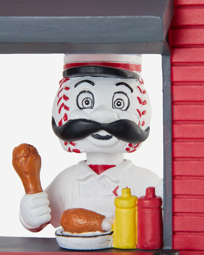 Mr Redlegs Cincinnati Reds 2024 Opening Day Mascot Bobblehead FOCO - FOCO.com