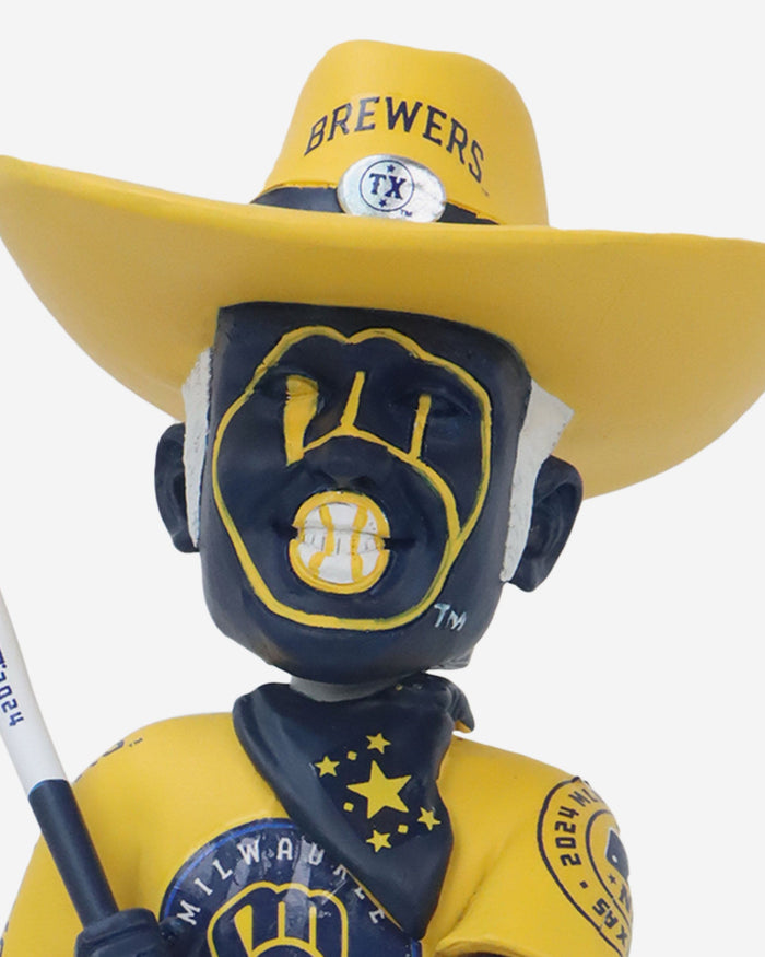 Milwaukee Brewers 2024 All-Star Bobbles on Parade Bobblehead FOCO - FOCO.com