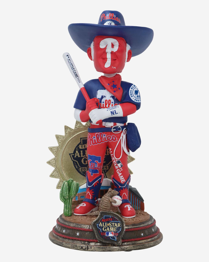 Philadelphia Phillies 2024 All-Star Bobbles on Parade Bobblehead FOCO - FOCO.com