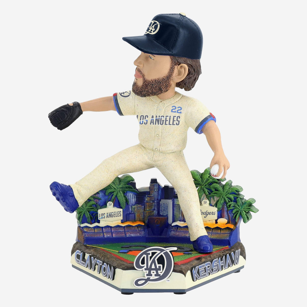 Clayton Kershaw Los Angeles Dodgers 2024 City Connect Bobblehead FOCO - FOCO.com