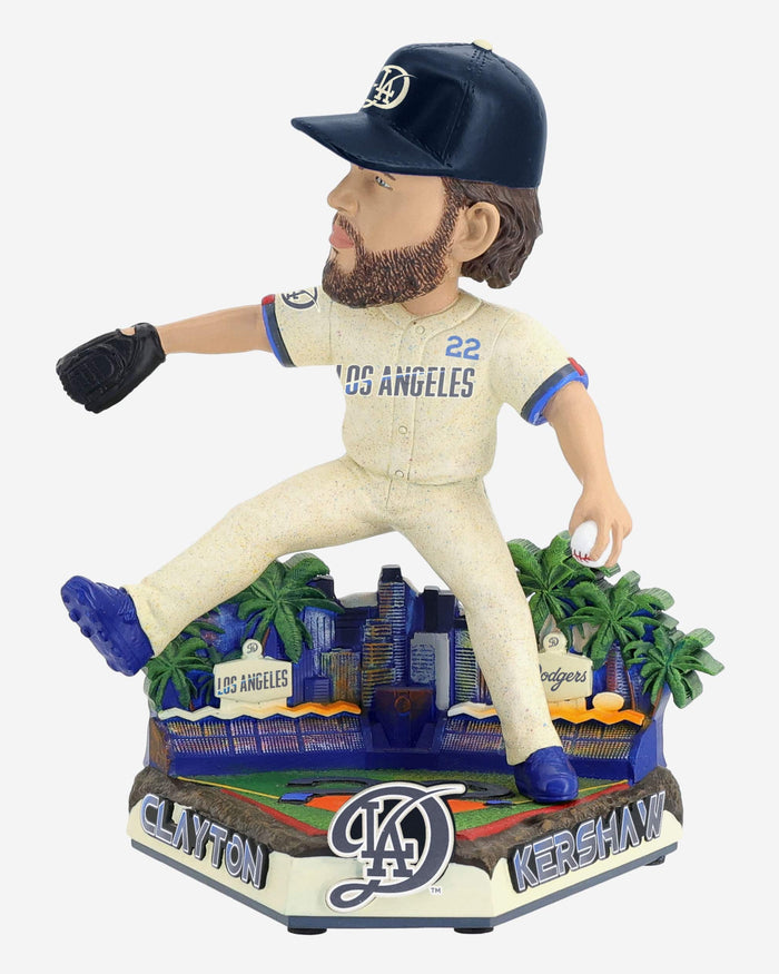 Clayton Kershaw Los Angeles Dodgers 2024 City Connect Bobblehead FOCO - FOCO.com