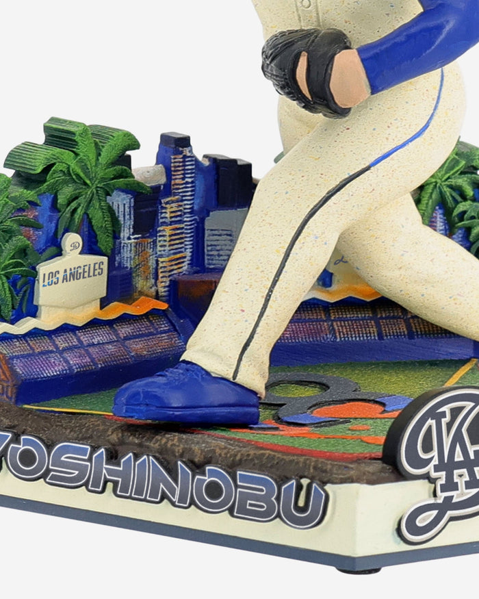 Yoshinobu Yamamoto Los Angeles Dodgers 2024 City Connect Bobblehead FOCO - FOCO.com