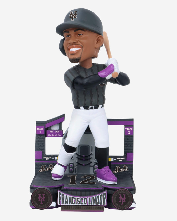 Francisco Lindor New York Mets 2024 City Connect Bobblehead FOCO - FOCO.com