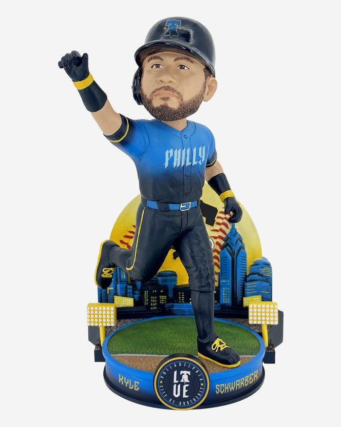 Kyle Schwarber Philadelphia Phillies 2024 City Connect Bobblehead FOCO - FOCO.com