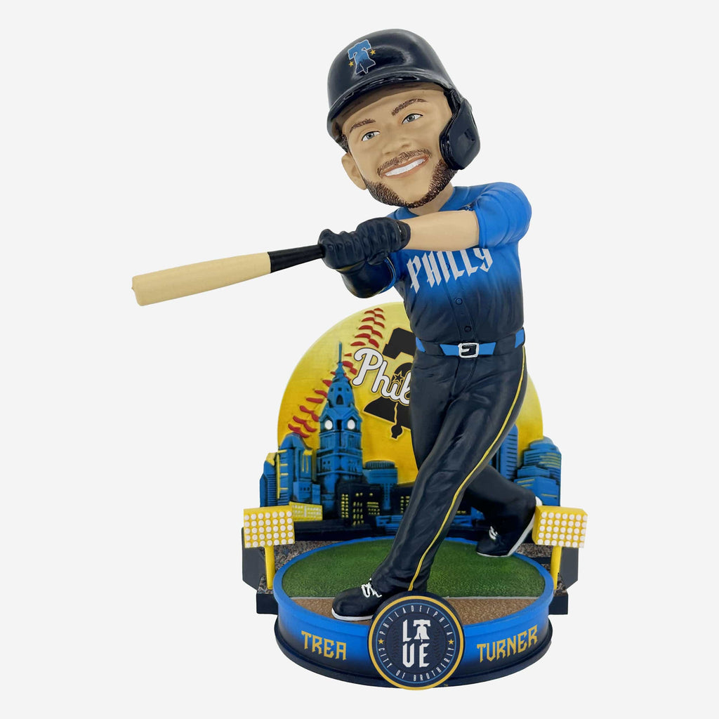 Trea Turner Philadelphia Phillies 2024 City Connect Bobblehead FOCO - FOCO.com