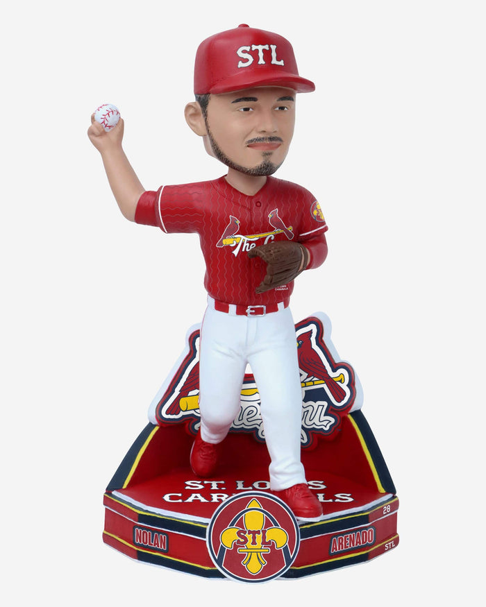 Nolan Arenado St Louis Cardinals 2024 City Connect Bobblehead FOCO - FOCO.com