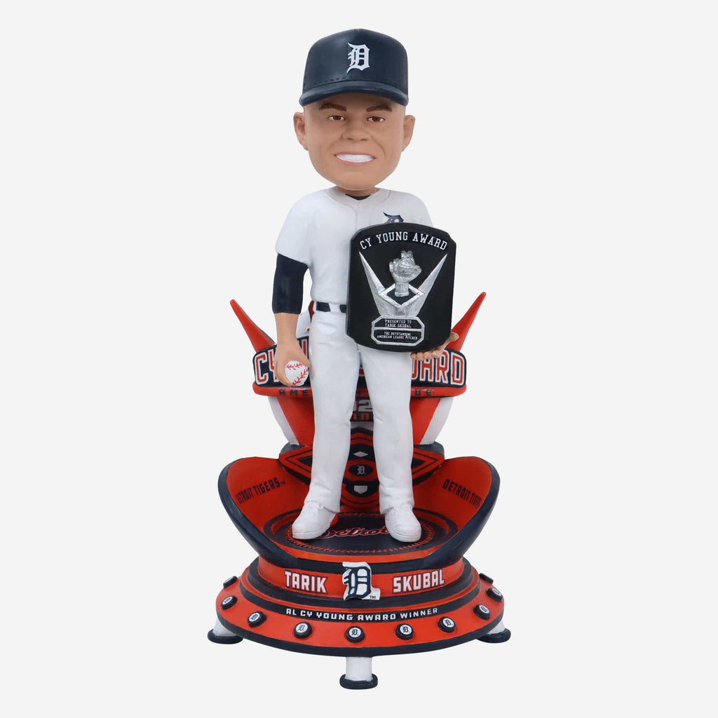 Tarik Skubal Detroit Tigers 2024 AL Cy Young Award Bobblehead FOCO - FOCO.com