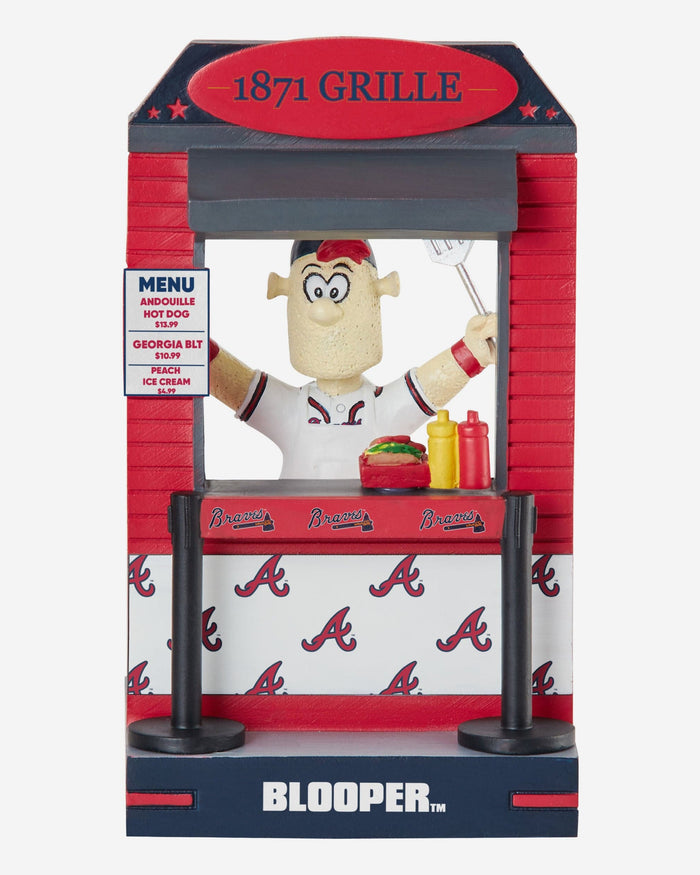 Blooper Atlanta Braves 2024 Opening Day Mascot Bobblehead FOCO - FOCO.com