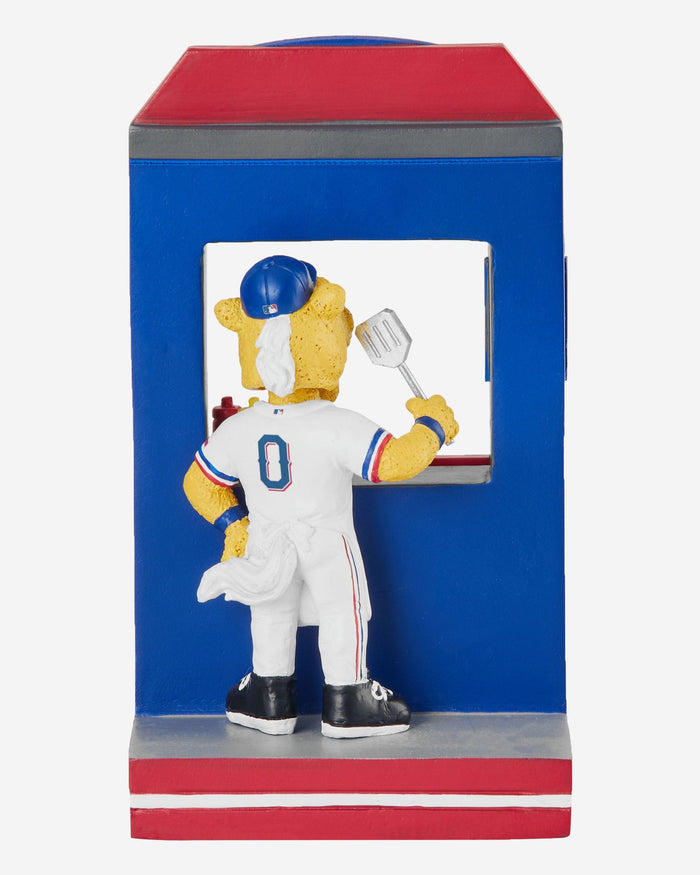 Rangers Captain Texas Rangers 2024 Opening Day Mascot Bobblehead FOCO - FOCO.com