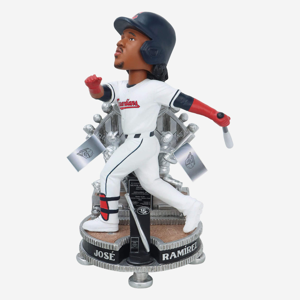 Jose Ramirez Cleveland Guardians 2024 Silver Slugger Bobblehead FOCO - FOCO.com