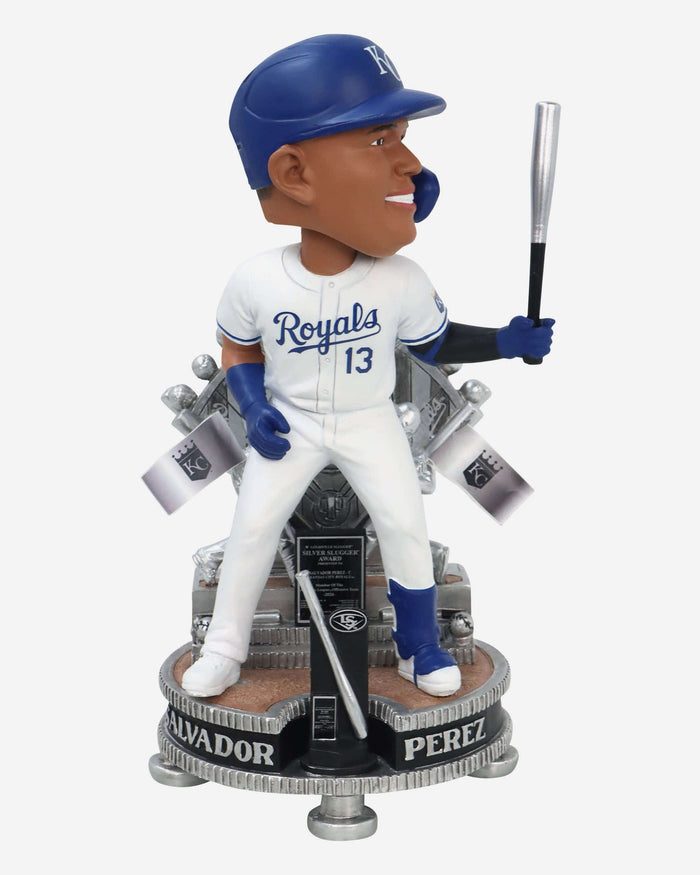 Salvador Perez Kansas City Royals 2024 Silver Slugger Bobblehead FOCO - FOCO.com